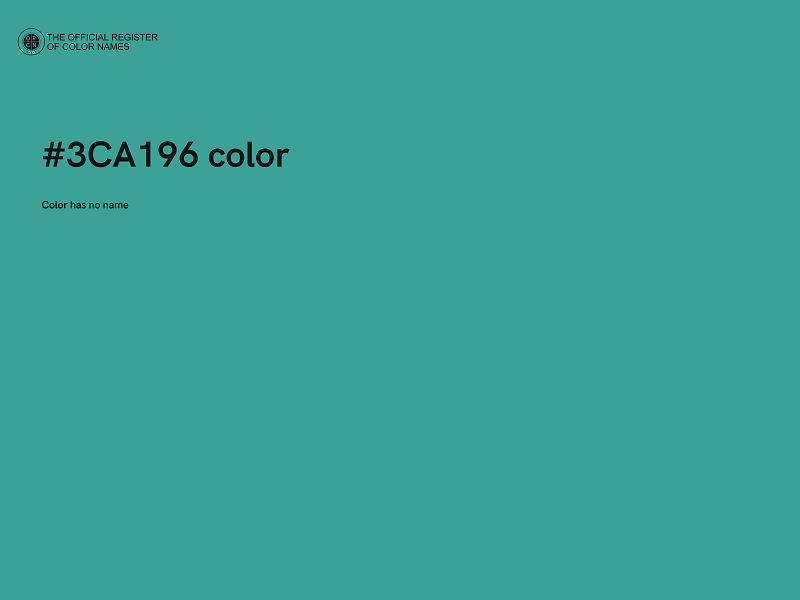 #3CA196 color image