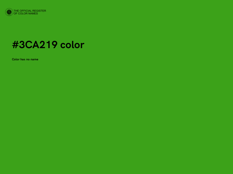 #3CA219 color image