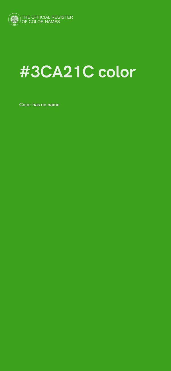 #3CA21C color image