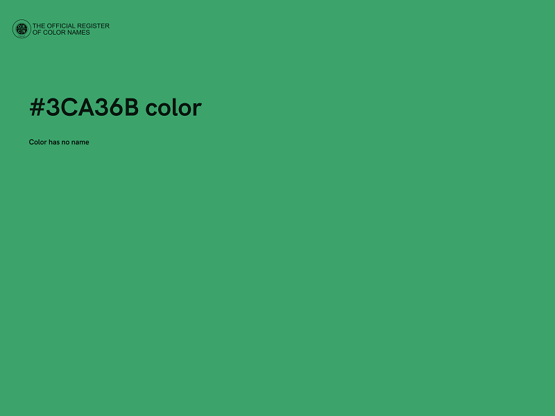 #3CA36B color image