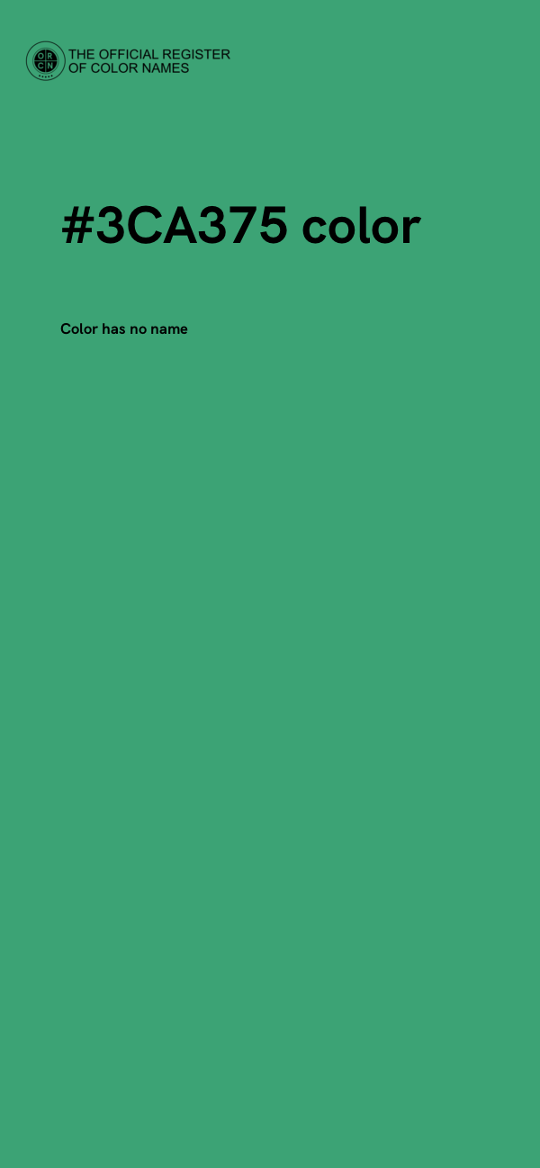 #3CA375 color image
