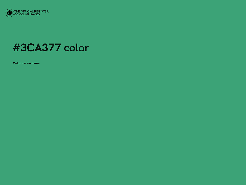 #3CA377 color image