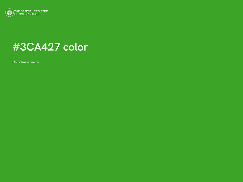 #3CA427 color image