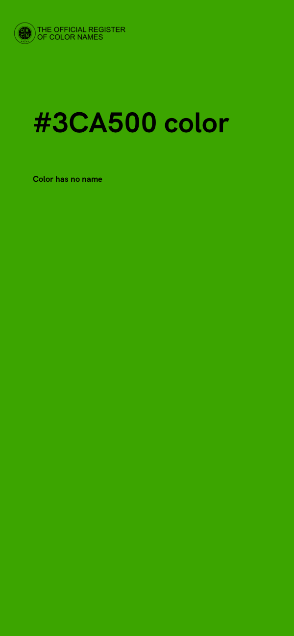 #3CA500 color image