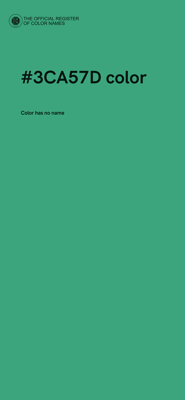 #3CA57D color image