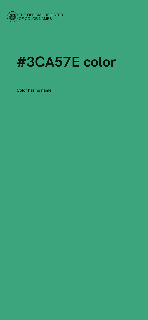 #3CA57E color image