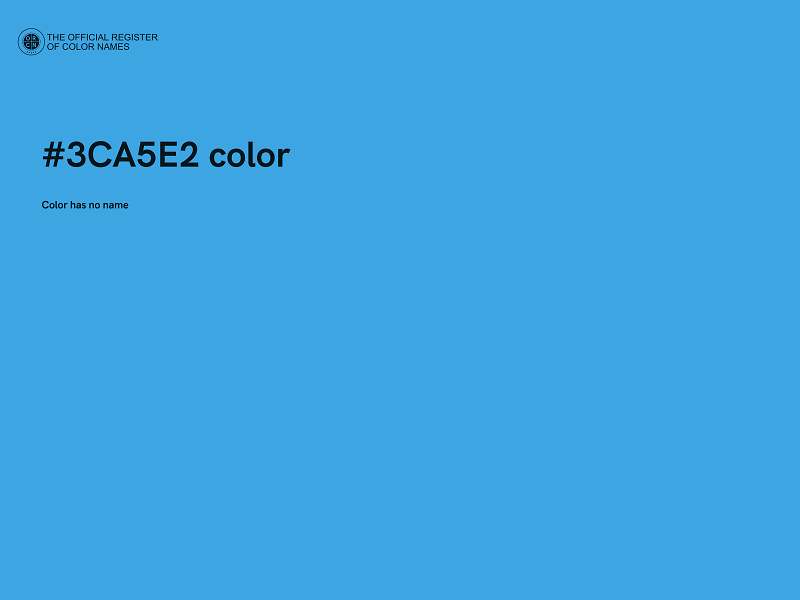 #3CA5E2 color image