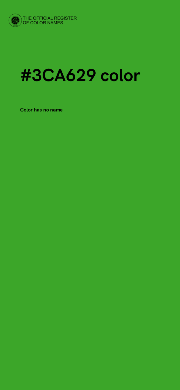 #3CA629 color image