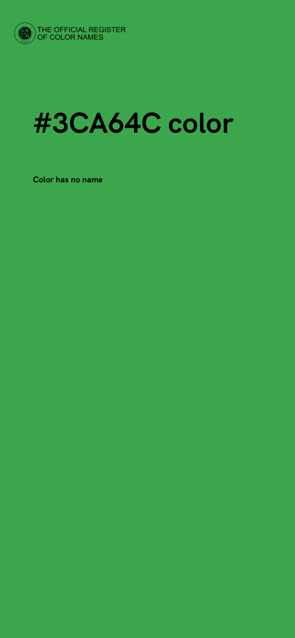 #3CA64C color image