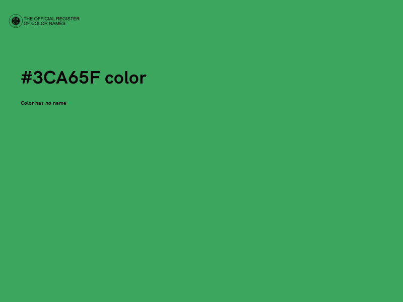 #3CA65F color image