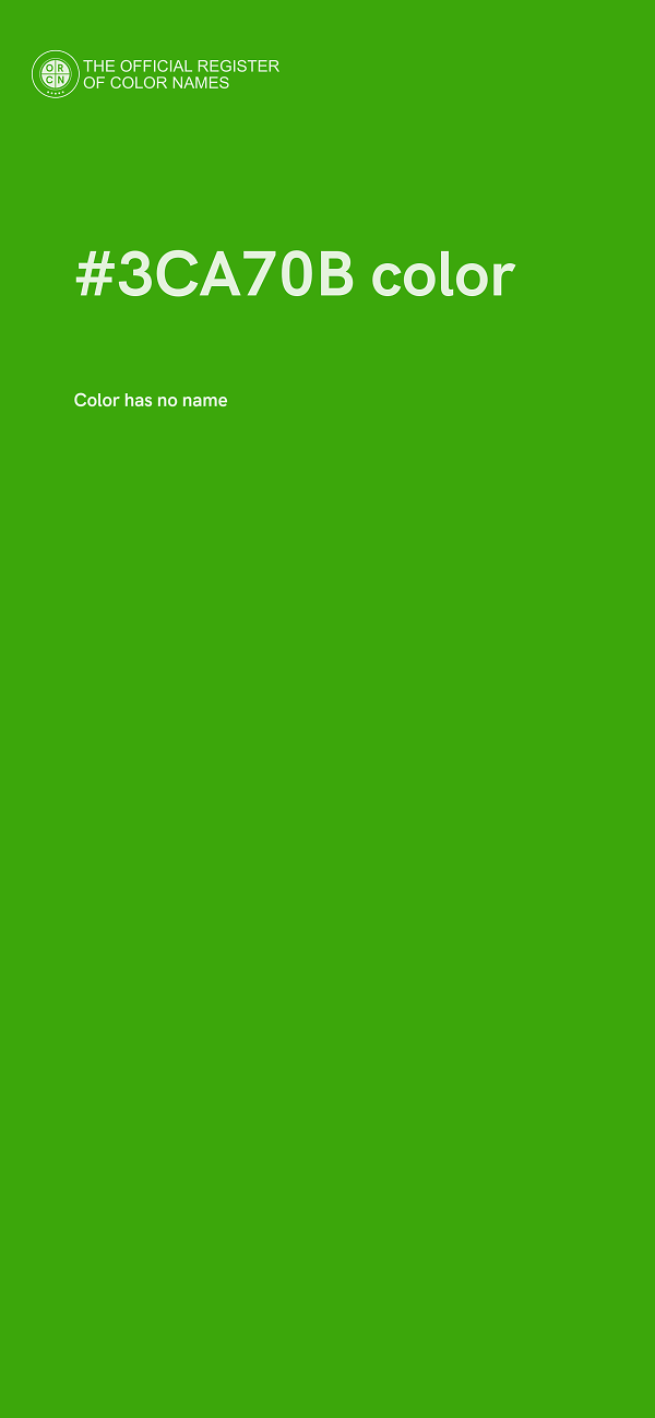 #3CA70B color image