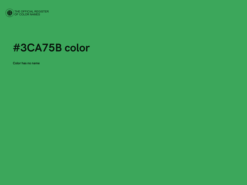 #3CA75B color image