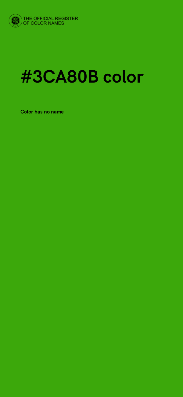 #3CA80B color image