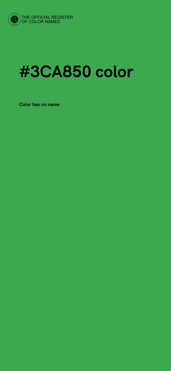 #3CA850 color image