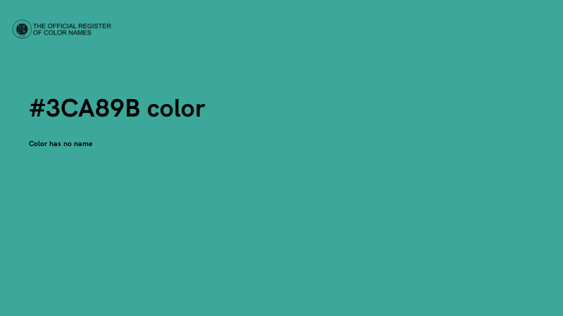 #3CA89B color image