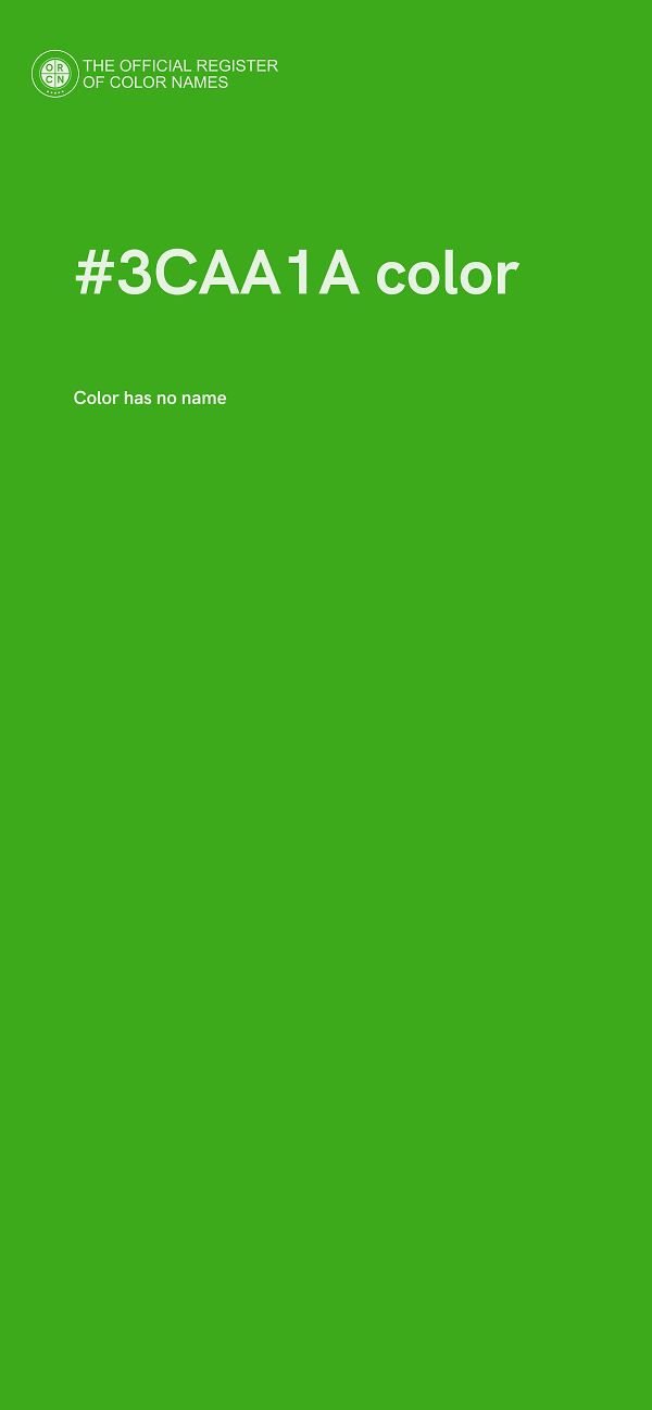 #3CAA1A color image