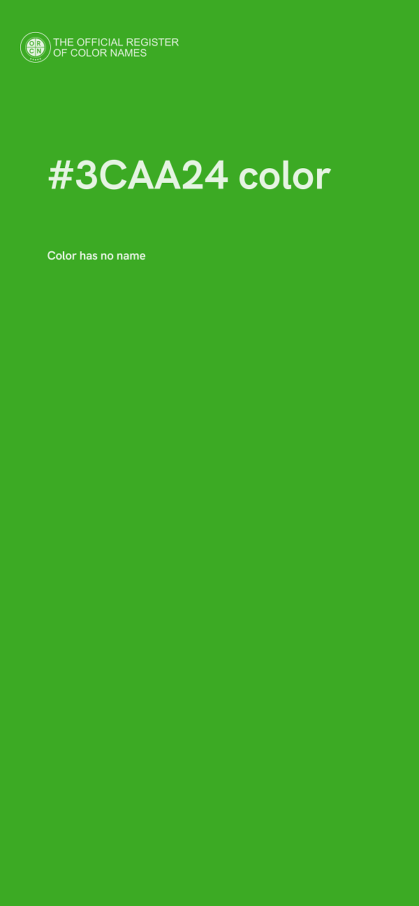 #3CAA24 color image