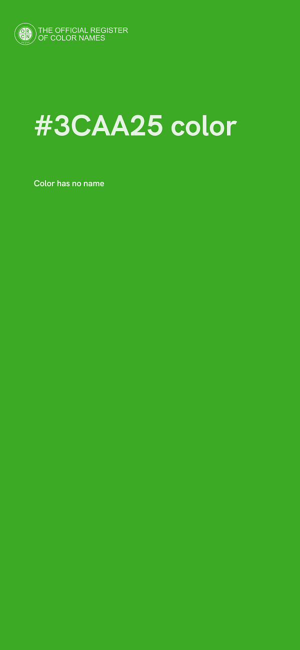 #3CAA25 color image
