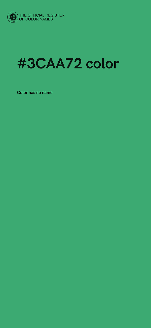 #3CAA72 color image