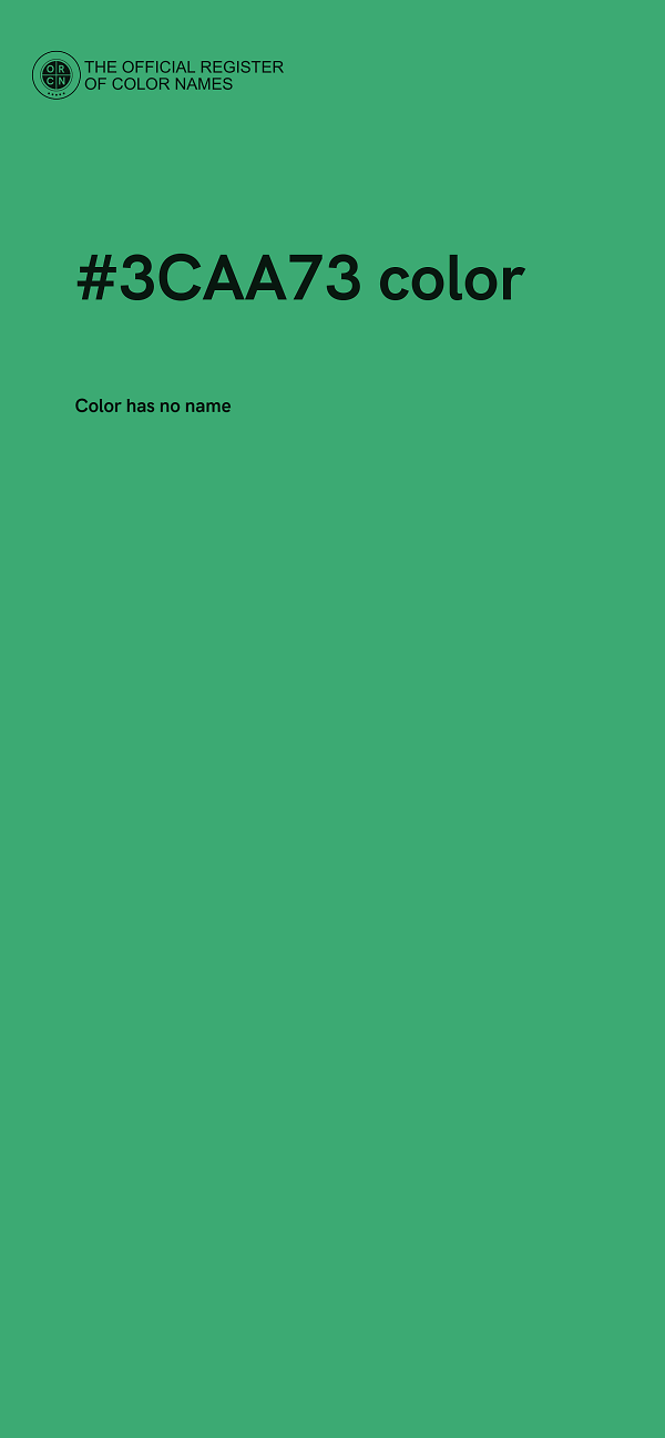 #3CAA73 color image