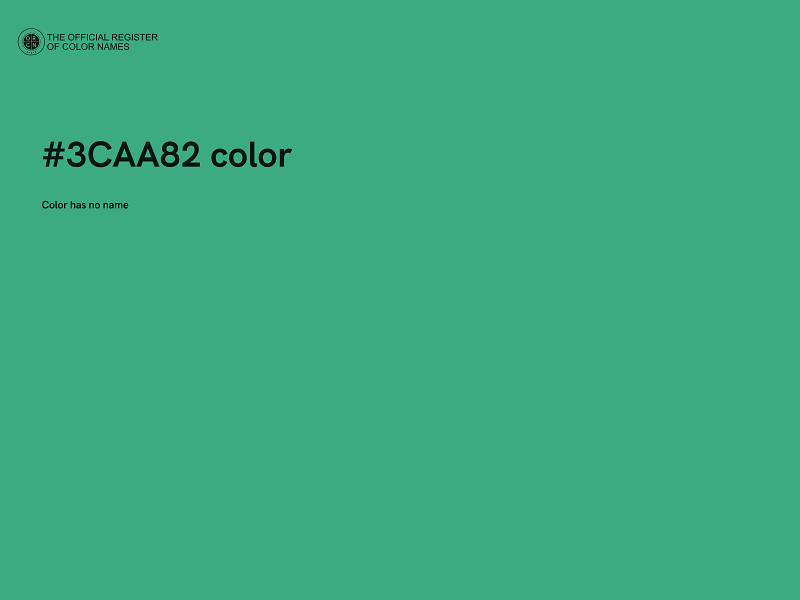 #3CAA82 color image