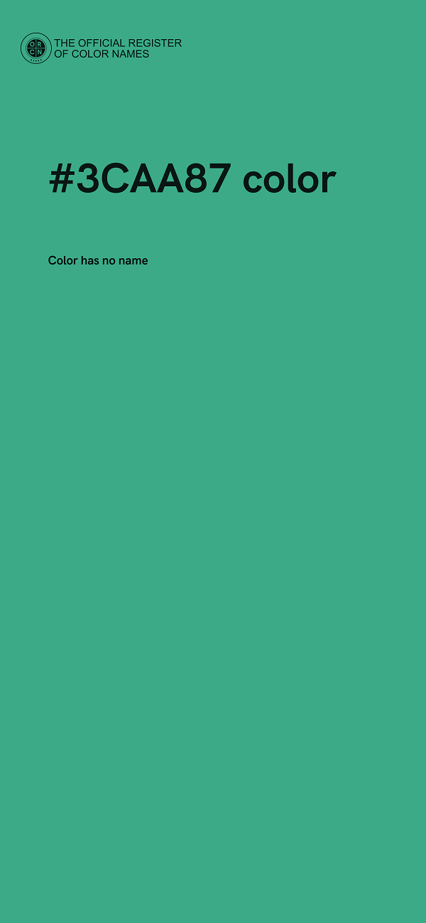 #3CAA87 color image