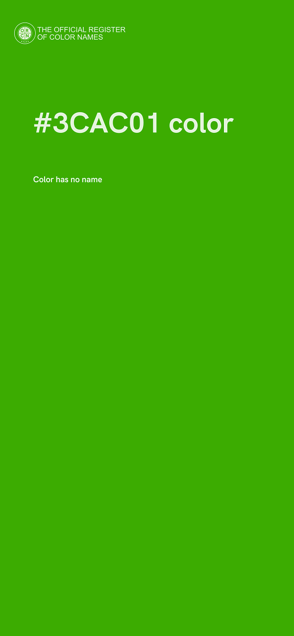 #3CAC01 color image