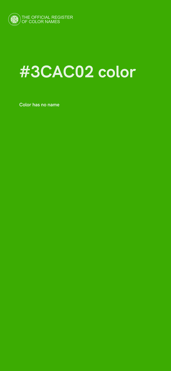 #3CAC02 color image
