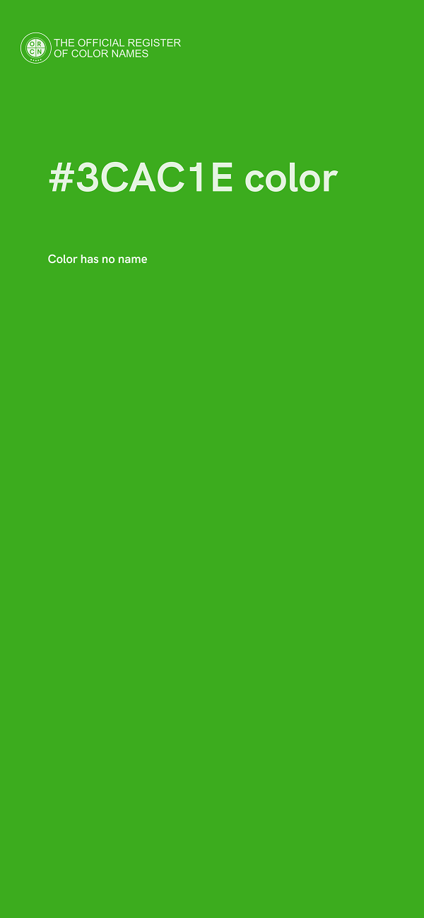 #3CAC1E color image