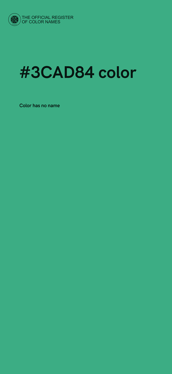 #3CAD84 color image