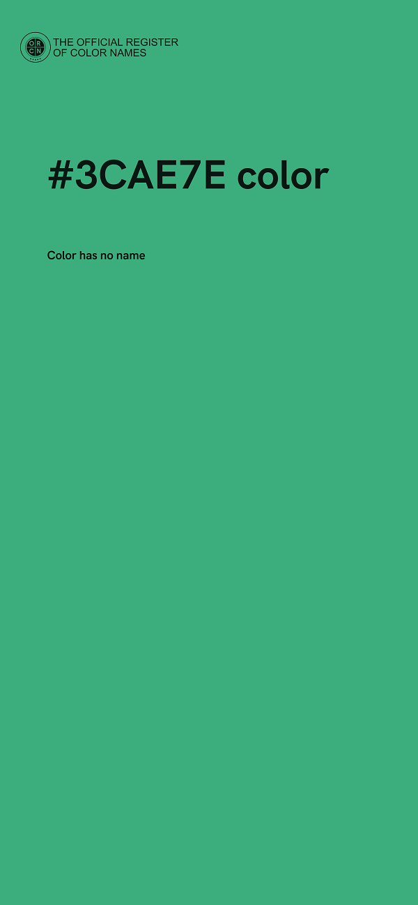 #3CAE7E color image