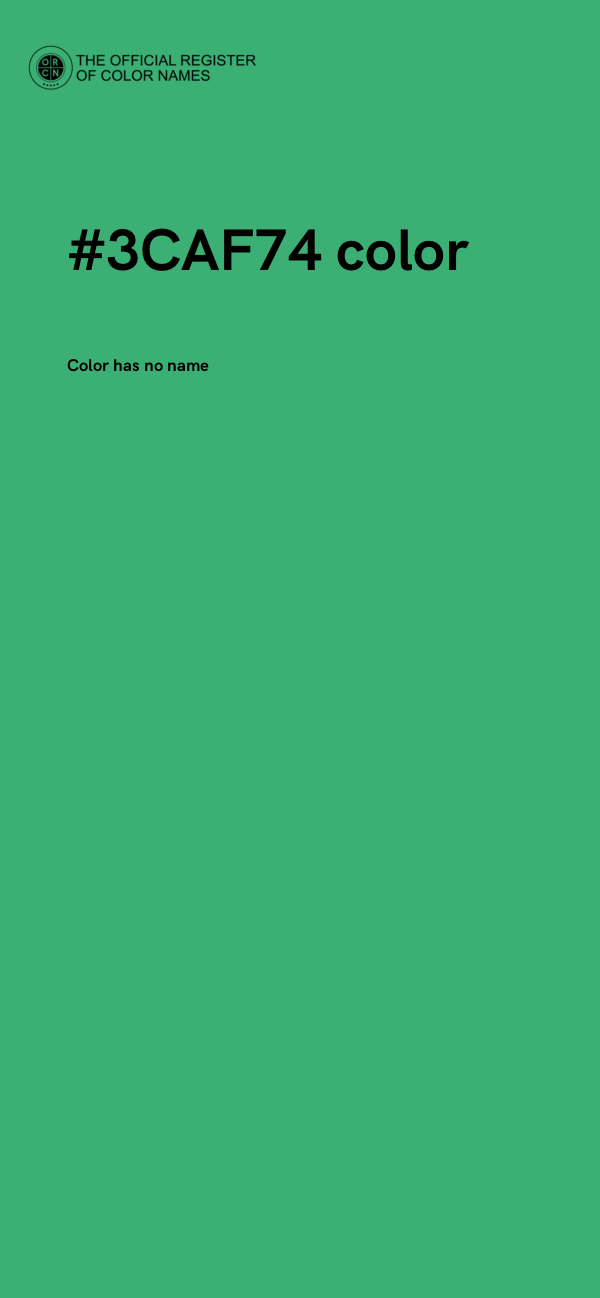 #3CAF74 color image