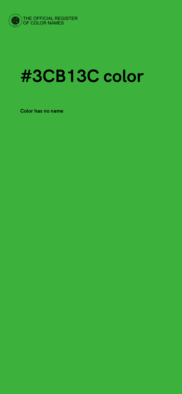 #3CB13C color image