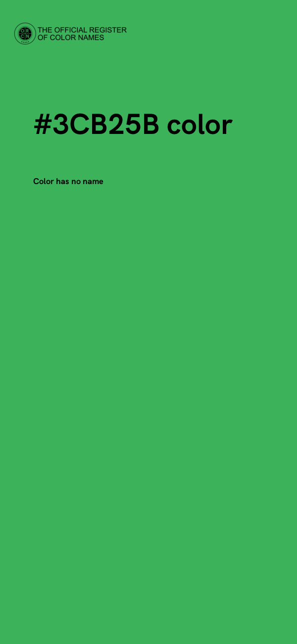 #3CB25B color image