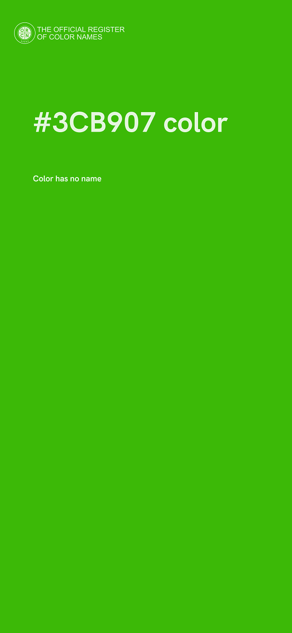 #3CB907 color image