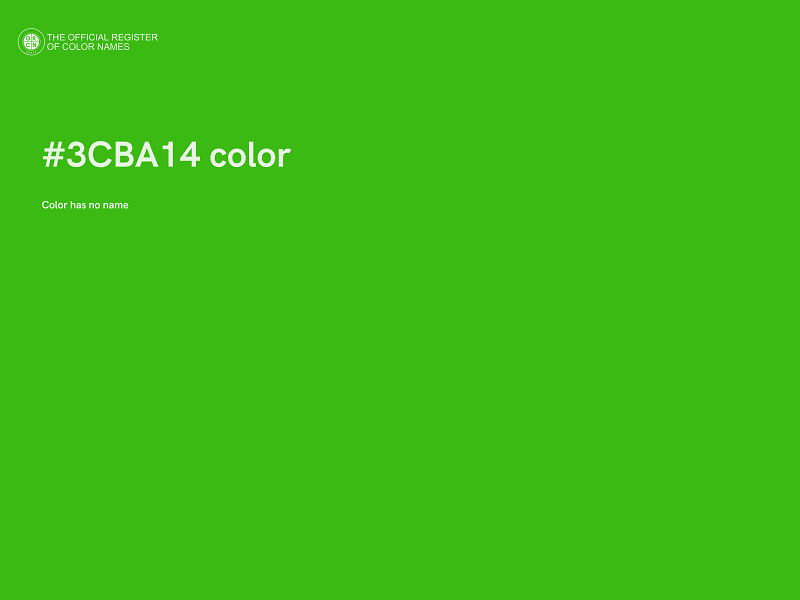 #3CBA14 color image