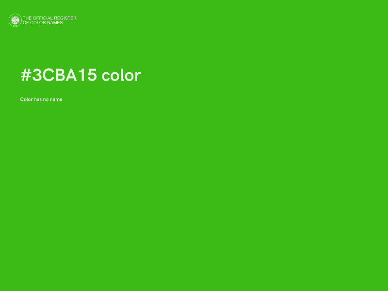 #3CBA15 color image