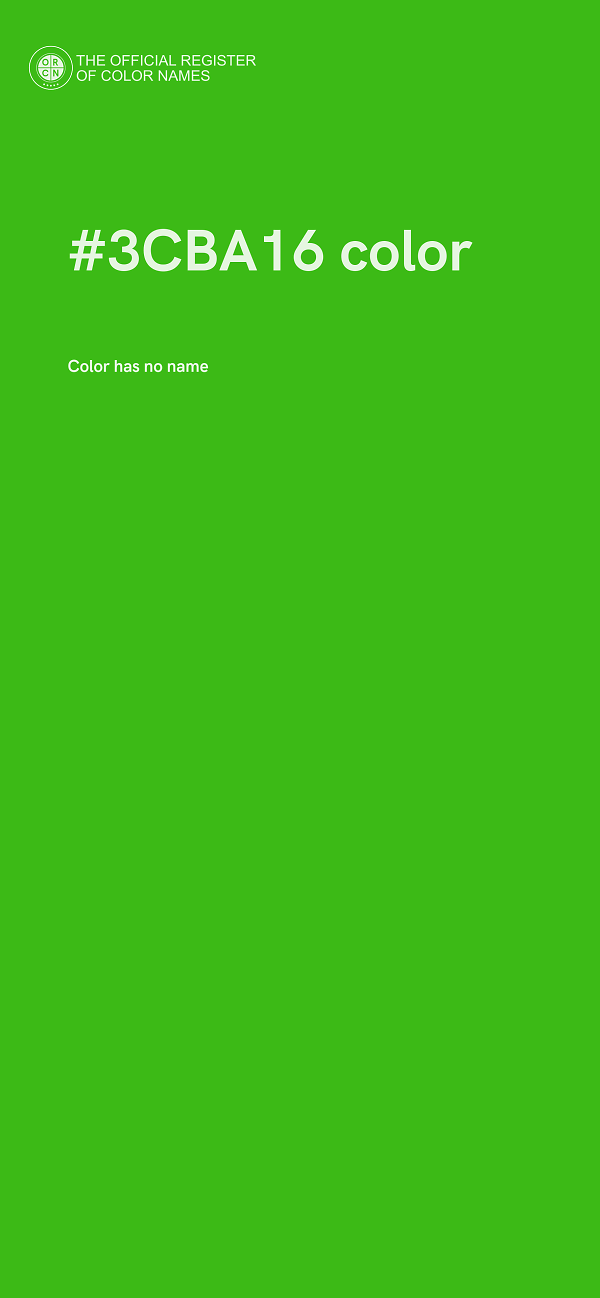 #3CBA16 color image