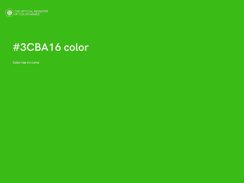 #3CBA16 color image