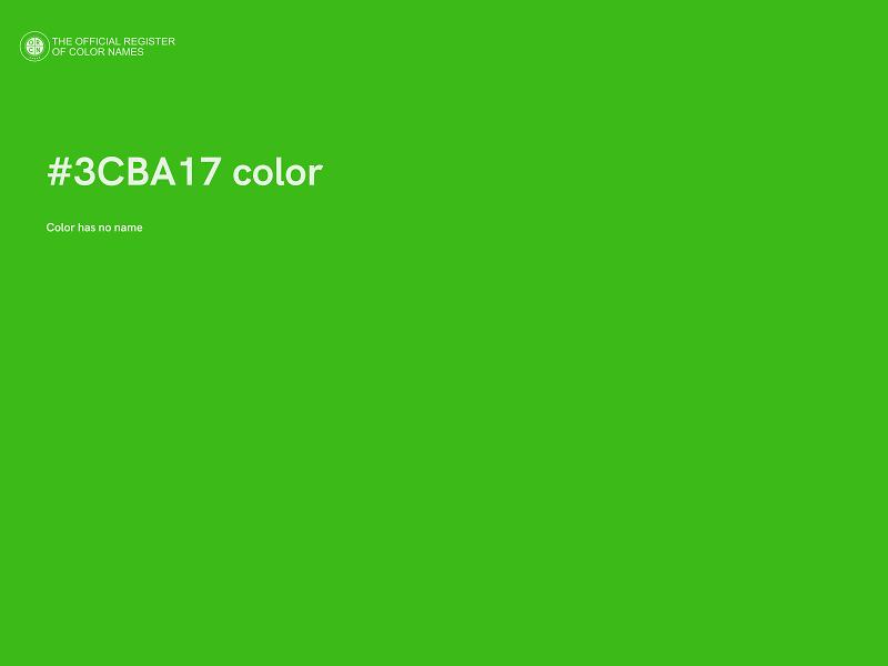 #3CBA17 color image