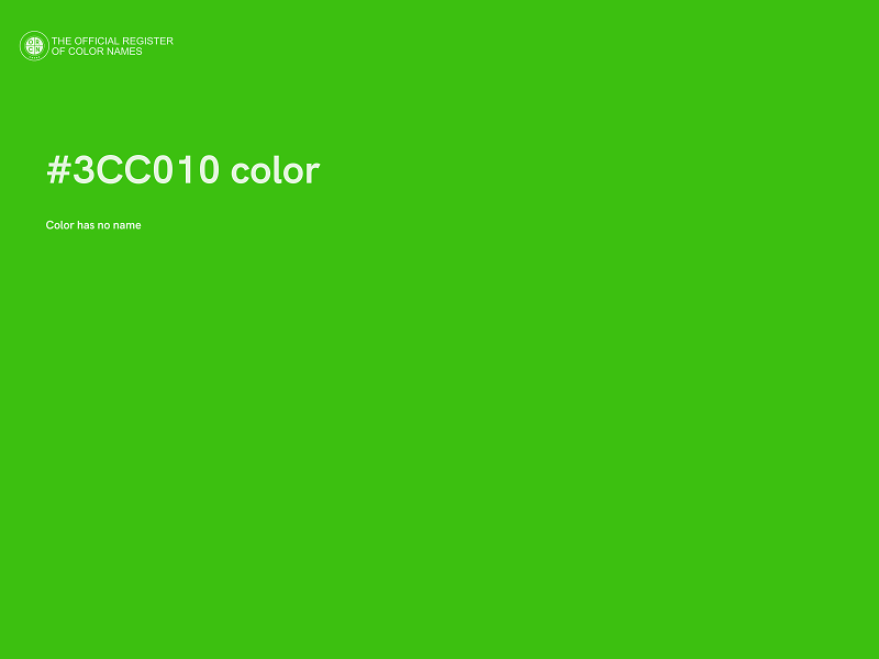 #3CC010 color image