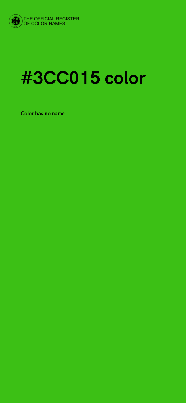 #3CC015 color image