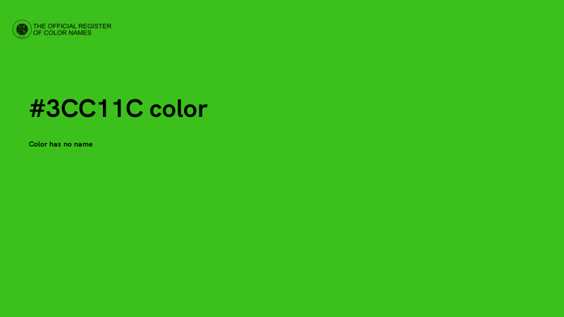 #3CC11C color image