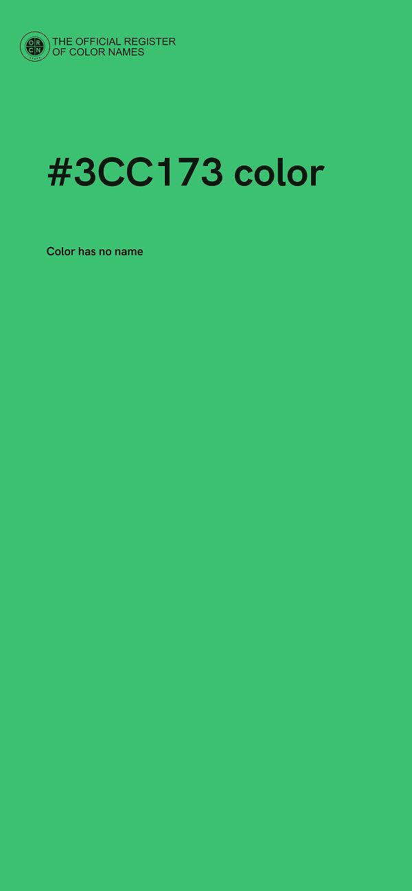 #3CC173 color image