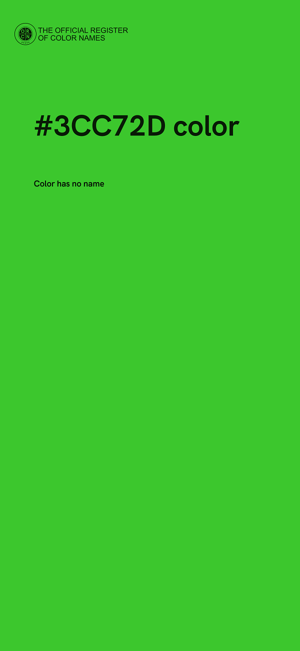#3CC72D color image