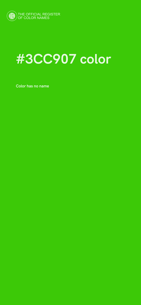 #3CC907 color image