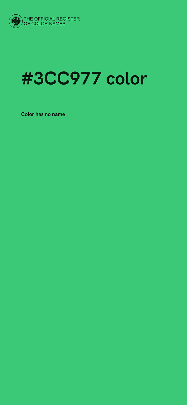 #3CC977 color image
