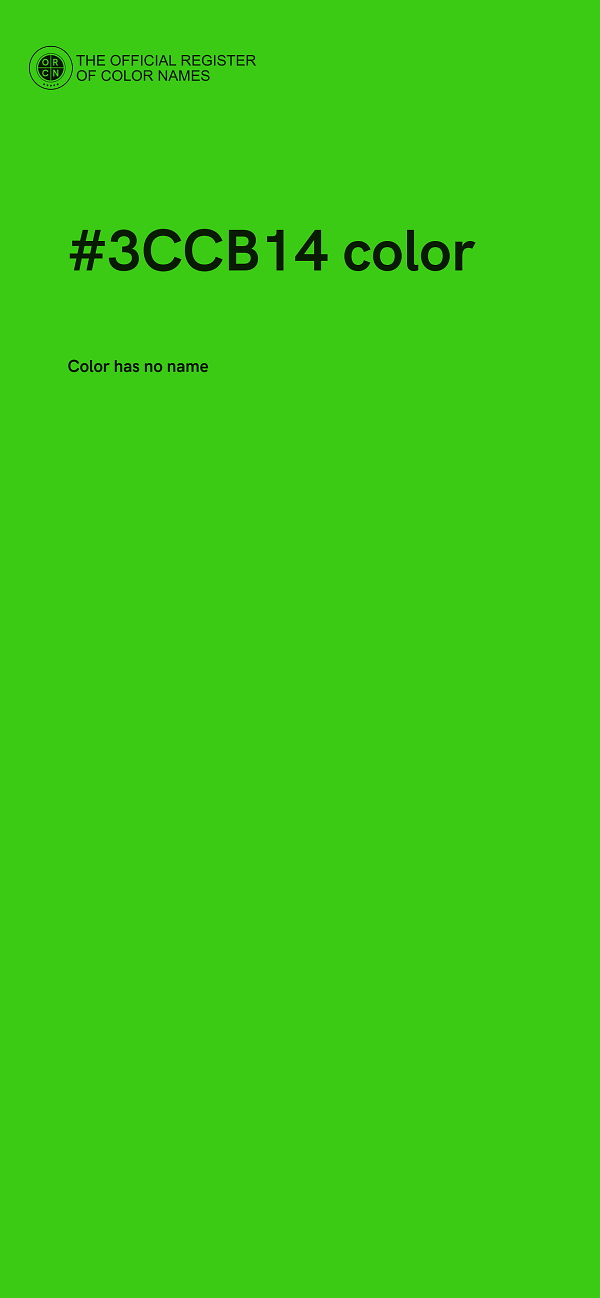 #3CCB14 color image