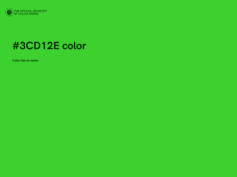 #3CD12E color image