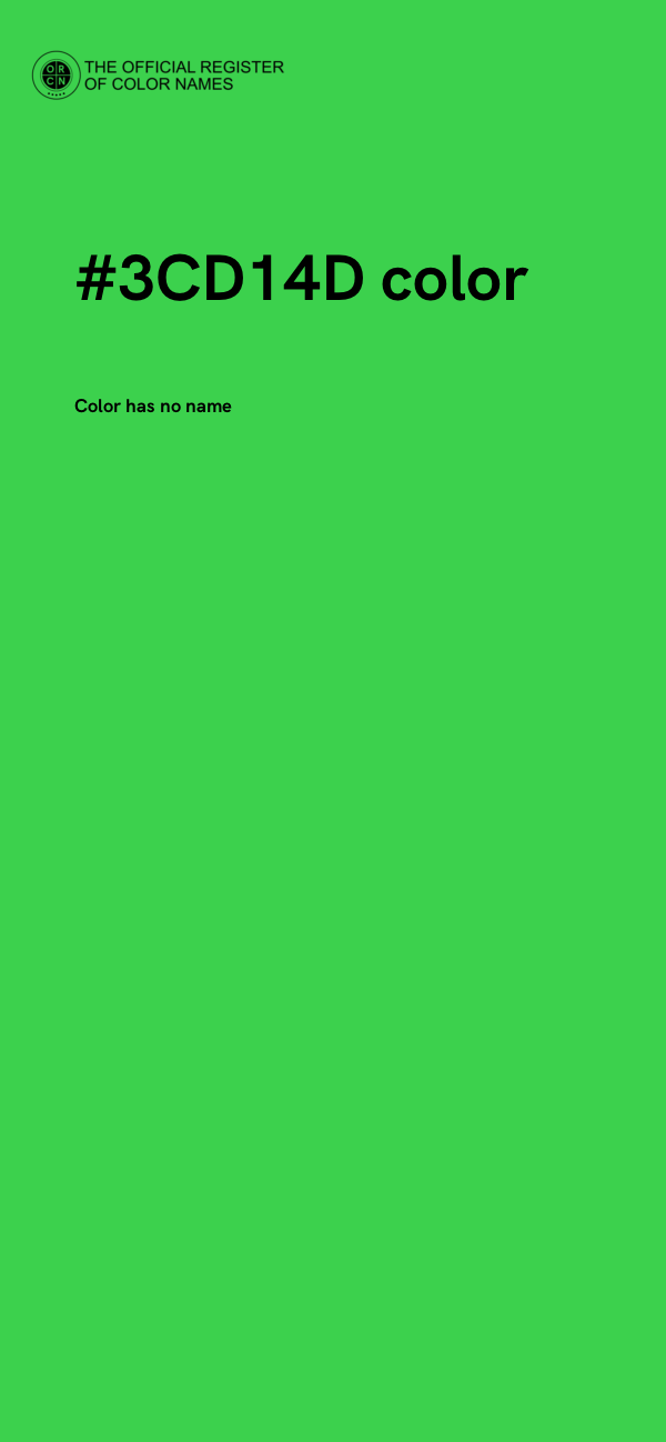 #3CD14D color image